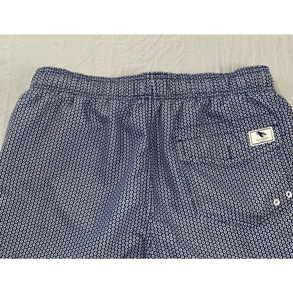 Ted Baker Mesh Lined Elastic Waist Swim Shorts w/ Pockets. Men's 2, EUC!! - Picture 4 of 5